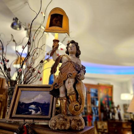 👼 PAIR OF SERAPHIM CANDELABRA 👼