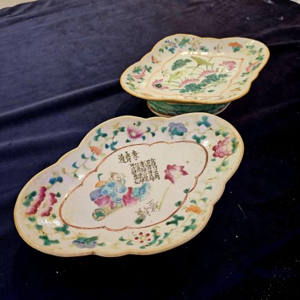 🌸👑 COVILHETES DA ERA QING 🏺✨ (QING ERA DISHES)