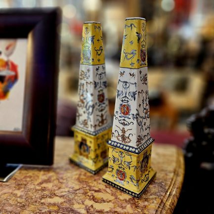 ✨🌟 CHINESE CERAMIC OBELISKS 🌟✨