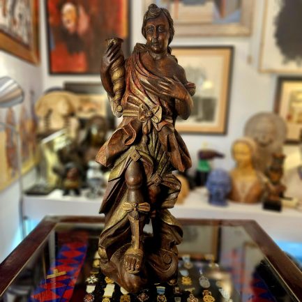 ✨19TH CENTURY SERAPH - WOODEN SCULPTURE✨