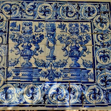 POMBALINE TILE PANEL FROM THE PALÁCIO DE PITEUS