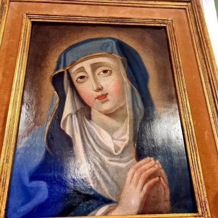 🖼️ OUR LADY: A SACRED ART MASTERPIECE ON COPPER 🖼️
