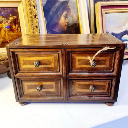 ✨ SPANISH CONTADOR WITH MARQUETRY & METAL ACCENTS ✨