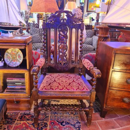 ✨ HENRY II OAK ARMCHAIR (CIRCA 1880) ✨