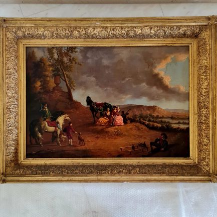 🎨✨ PAIR OF HUNTING PAINTINGS ✨🎨