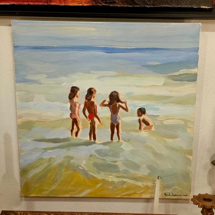 THE MAGIC OF CHILDHOOD BY THE SEA – MEINKE FLESSMANN, 2020 🎨🌊👧