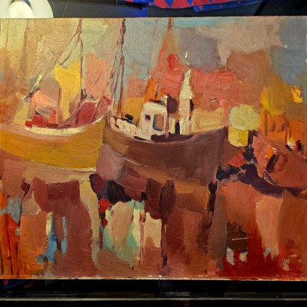 MARIA FERNANDA AMADO – THE SILENCE OF BOATS AND THE MUSIC OF COLOUR 🎨⛵