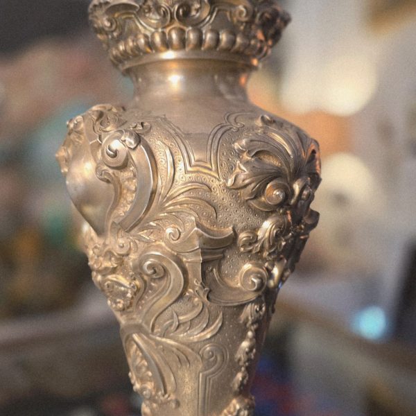 ROCOCO SILVER VASE ✨🏛️ - Image 6