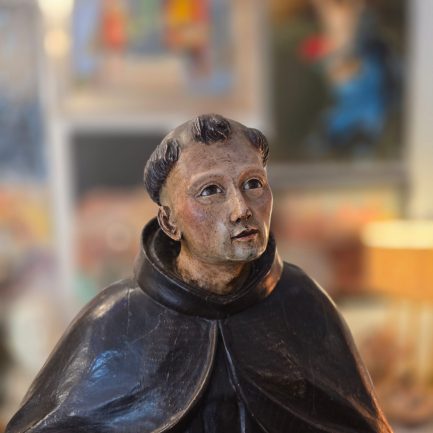SAINT ANTHONY IN WOOD — 79 CM 🙏✨