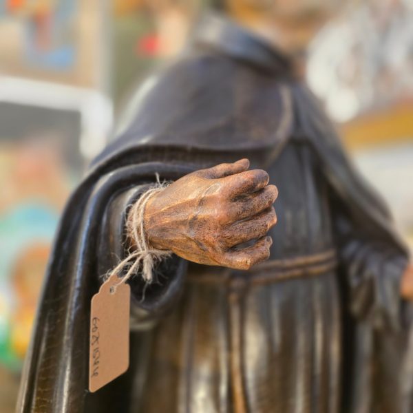 SAINT ANTHONY IN WOOD — 79 CM 🙏✨ - Image 6