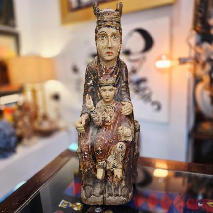 MADONNA OF ACUTO — 53 CM OF ANCIENT FAITH 👑🕯️