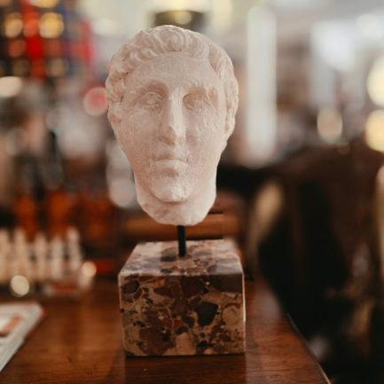ITALIAN MARBLE BUST — CLASSICAL SILENCE
