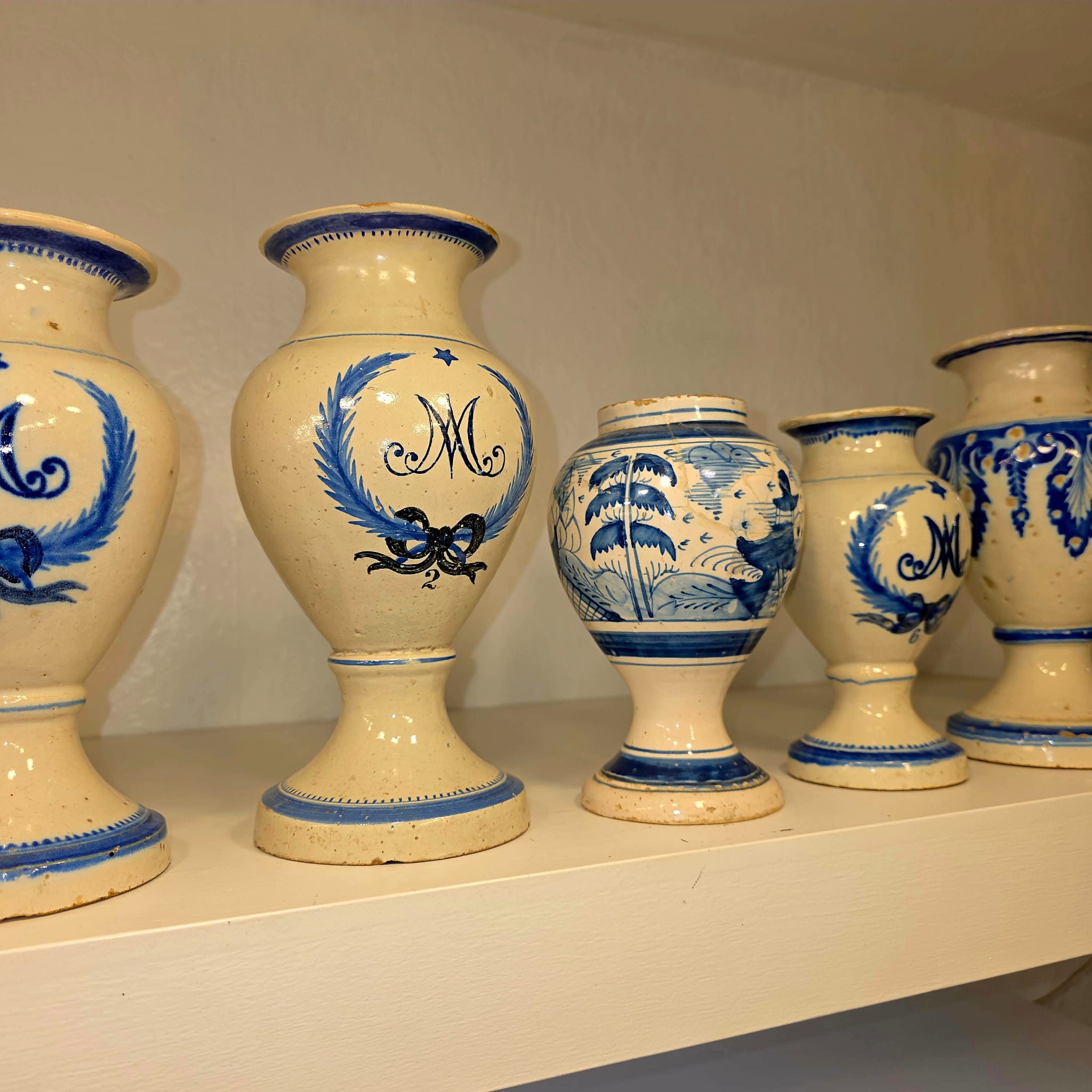 PORTUGUESE VASES — BLUE AND WHITE WITH AN APOTHECARY SOUL 🩵✨ - Image 2