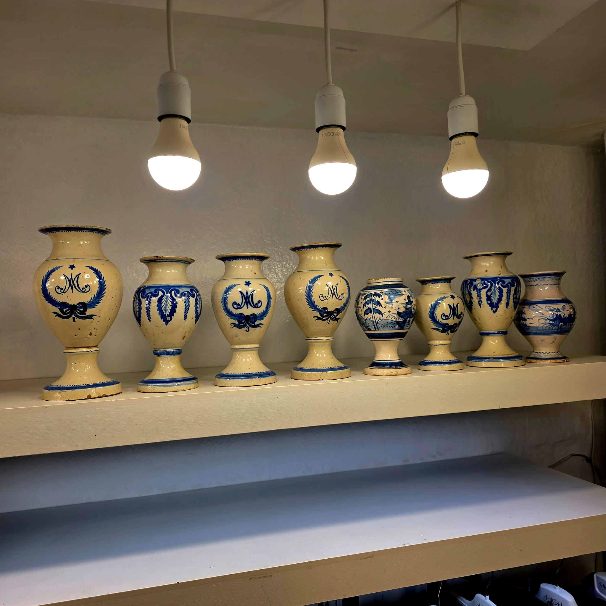 PORTUGUESE VASES — BLUE AND WHITE WITH AN APOTHECARY SOUL 🩵✨