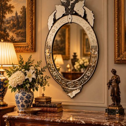 VENETIAN MIRROR — LIGHT, ELEGANCE & ITALIAN ROMANCE